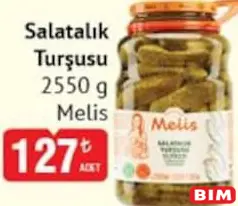 MELİS SALATALIK TURŞUSU 2550 G
